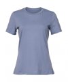 Dames T-shirt Relaxed Bella 6400 lavender blue